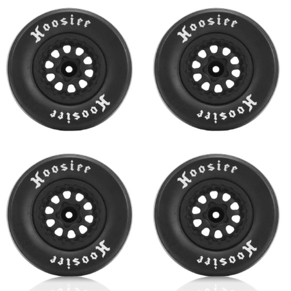 4Pcs Rubber Tires 102mm Wheels & 12mm Hex Hub Wheel Rims Compatible with 1/10 Off Road Remote Control Car RC Off-Road RC Wheels RC Rubber Tires Trucks Tires RC Wheel Rims & Tyres