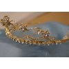 (BIG) Elegant Bridal Wedding Tiara Crown with Crystal Party Accessories DH3160L(GOLD)