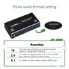 Groza HDMI Splitter Audio Extractor, 1 in 2 Out HDMI Splitter with 3.5mm Audio Jack + Coaxial + Optical Toslink SPDIF for Dual Monitors Duplicate/Mirror Only, Support HDMI 2.0 1080P/ 3D/ 4K