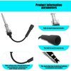1Pcs Inline Spark Plug Tester, Small Motor Vehicle Engine Ignition, Armature Diagnostic Detector, Suitable for Automobile, Motorcycle, Lawn Mower Internal and External Engines