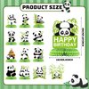 Demissle 14 Pieces Panda Party Decorations Panda Honeycomb Centerpieces Panda Party Supplies Cute Paper Table Centerpieces Birthday Party Table Decoration