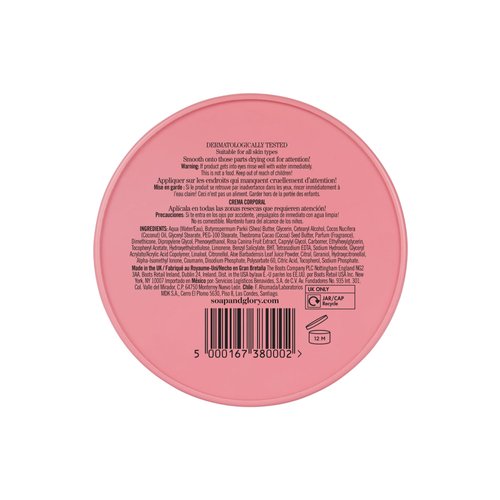 Soap & Glory Limited Edition Fresh as Fig Body Butter - Body Moisturizer for Dry Skin with Shea Butter, Aloe Vera & Rosehip Seed Oil - Scented with Plump Fig and Sparkling Lemon Blossom (200 ml)