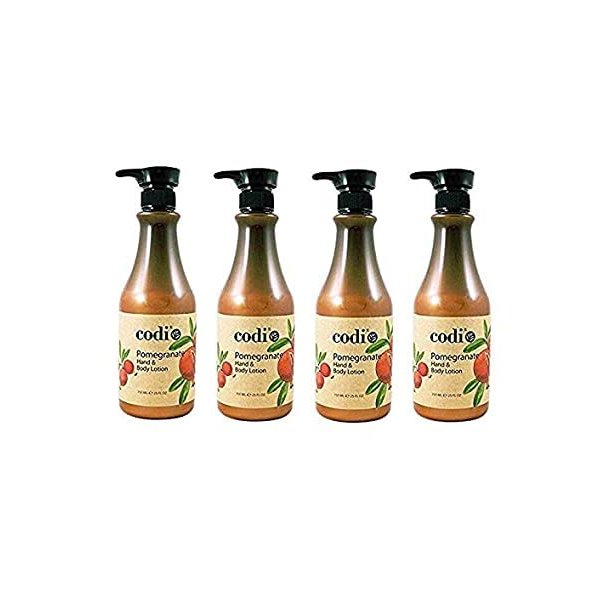 LIKO Codi Hand and Body Lotion Pomegranate 25 oz (Pack of 4)