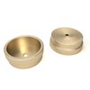 eTone 2pcs Brass Metal Battery Adapter for Older Film Camera Exposure Meters MR9 PX625 PX13
