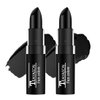 GL-Turelifes 3 Pcs Face Body Painting Stick Black Facial Paint Set, Eye Black Stick Football Baseball Softball, Waterproof facial Paint Stick for Halloween Skeleton Skull Clown Makeup (2 Pcs Black)
