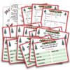 Christmas Friendly Feud Quiz, Baby Shower Game Night, Christmas Party Game, Family Activity, Feud Trivia Quiz, Holiday Games for Adults Coworkers Groups Christmas Party Supplies-004