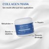 Kerotin Hair Mask - Collagen Hair Treatment with Keratin, Collagen, and Vitamin E, Repair Damaged Hair, Prevent Breakage, and Control Frizz. Made in the USA (Collagen Hair Mask)