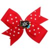 Girl School Hair Bow Back to School Hair Clip Hair Pin School Hair Accessories 2 Pack TSFJ55 (Red)