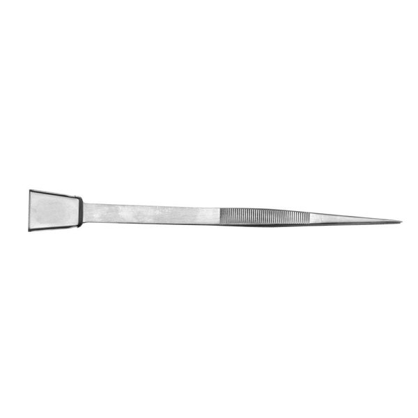 Diamond Tweezer with Scoop For Stones Bead Work Gemologist Tweezers Shovel End By JTS