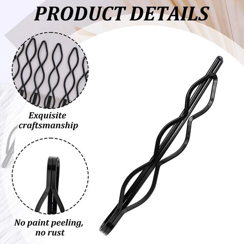 Giantree 12 Pcs Mini Bobby Pins, Vintage Hair Pin Fashion BB Clip Invisible Bangs Clip Small Bobby Pins for Women and Girls Hair Styling Decorative Wedding Dainty Hair Pins Hair Accessories