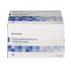 McKesson Disposable Razors, Shaving Razor, Twin Blade, Stainless Steel Blade, Blue, 50 Count, 2 Packs, 100 Total
