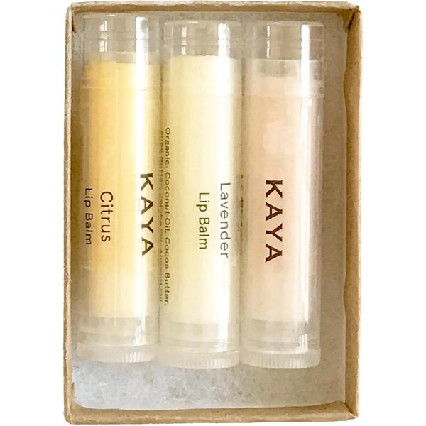 Kaya Rose Lavender & Citrus Natural & Organic Lip Balms - Mothers Day Gift