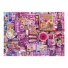 Cobble Hill 1000 Piece Puzzle - Purple - Sample Poster Included
