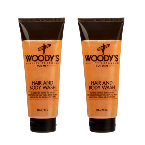 Woody's Just4Play and All Purpose Hair and Body Wash, 10 oz, 2-Pack