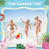 VICHTOP Pool Party Favors, Summer Beach Party Favors for Kids, Pool Party Decorations Supplies Including Beach Balls, Kids Sunglasses, Bubble Wands (36PCS Party Favors)