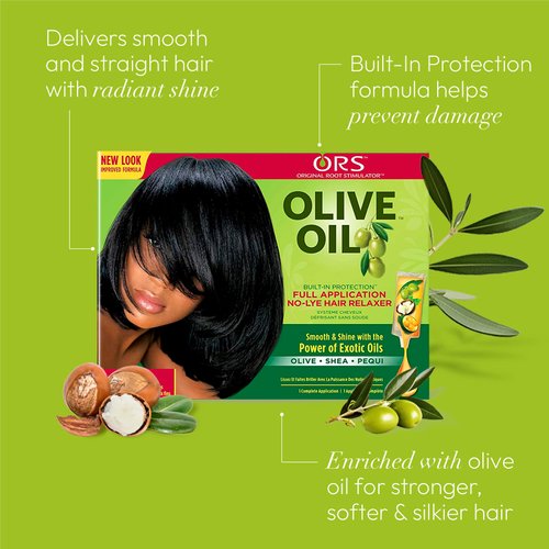 ORS Olive Oil Built-In Protection Full Application No-Lye Hair Relaxer - Normal (11098)
