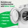 Rockin' Green Washing Machine Cleaning Tablets (8 Pieces) - Deodorazing Washer Machine Cleaner Tablets for a 4 Month Supply - Easy to Use Washer Cleaner to Remove Residue for All