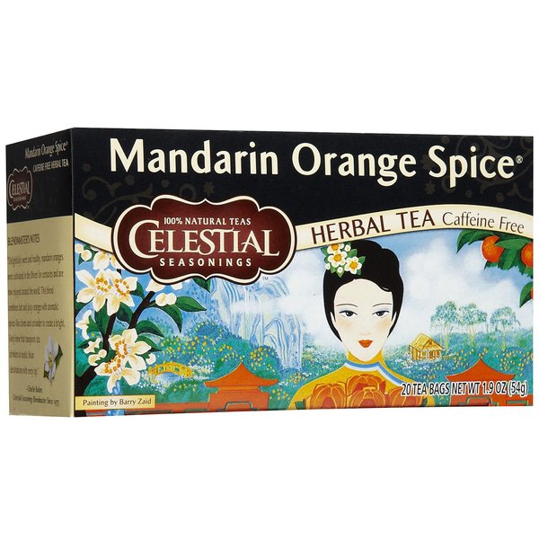 Celestial Seasonings Mandarin Orange Spice Tea Bags - 1.9 oz, 20 ct - 6 pk