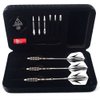 CUESOUL 30 Grams Tungsten Steel Tip Darts Set 95% Tungsten with Luxury Case
