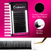 Cashmere Eyelash Extensions 0.05 CC Curl 8-16mm Mixed Tray Premium Individual Lash Extensions, Silk Volume & Classic Lashes Soft Matte Dark Professional Eyelashes Extension Salon Use(0.05-CC-8-16 mm)