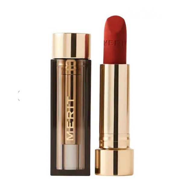 Merit Signature Lip Lightweight Matte Lipstick - 0.10 oz / 3 g (Vermillion (warm red), standard)