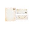 60 Pack Airmail Paper and Envelopes Set -Airmail Writing Paper and Envelopes- Blue Airmail Paper and Airmail Envelopes for Invitations, Love Letters, Letters to Troops, Christmas Letter- 8.5 x 11 inch