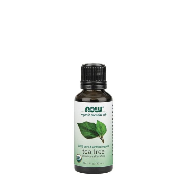 Now Foods Tea Tree 100% Pure & Certified Organic Essential Oil, 1 Ounce