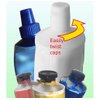Small Cap Opener for Paint Tubes, Toothpaste Tubes, and Other Twist-Off Tops | Grip Aid for Arthritis | Pochade Box Accessory