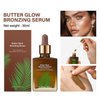 MAEPEOR Glow Liquid Bronzer 2 Colors Nourishing Glow Bronzer Drops Even Skin Tone Bronzing Drops for Radiant, Natural Sunkissed Complexion