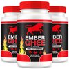 (3 Pack) Ember Ghee Pills for Men, Official EmberGhee Premium Formula for Peak Performance, Lasting Energy and Super Stamina, Ember Ghee Male With All-Natural Ingredients, Easy-To-Take (180 Capsules)