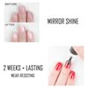 Vishine Soak Off Base Coat + No Wipe Top Coat Set Quick Dry Long Lasting Shine High Gloss Mirror Effect Nail Art 15ML Each Bottle