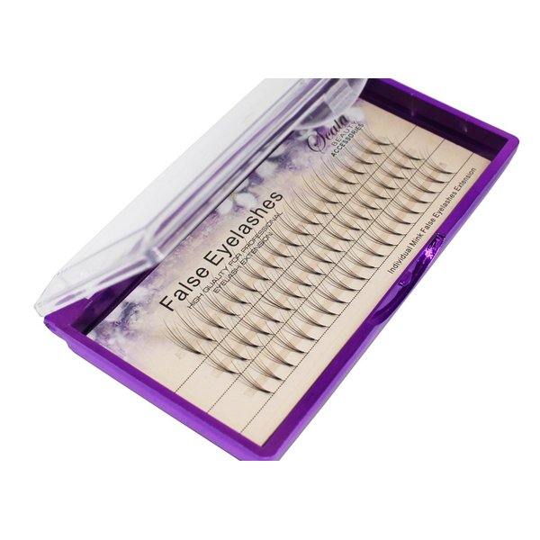 Scala Eyelash Extensions Russian Volume 5D Fans Phoenix Tail Design Individual False Eyelashes Cluster Thickness 0.07mm C Curl 8-15mm to Choose (15mm)