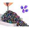 500 PCS Ferrite Putty Magnetic Beads – Colorful Magnet Fidget & Thinking Putty for Stress Relief, Magnetic Desk Toy for Adults & Kids, Ideal Gift for Office, Home, Classroom