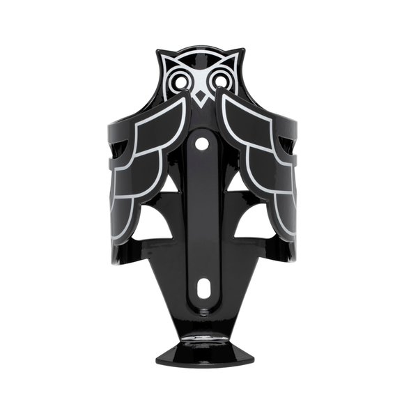 Portland Design Works | Owl Cage, Bicycle Water Bottle Cage, Black/Silver