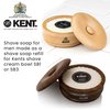 Kent SB2 Shaving Soap Puck Shaving Soap Refill for Men for Shaving Soap Bowl use with Shaving Brush for Men. Luxury Shave Barber Soap Made with Extracts of Lavender, Pine, and Clove. Made in England