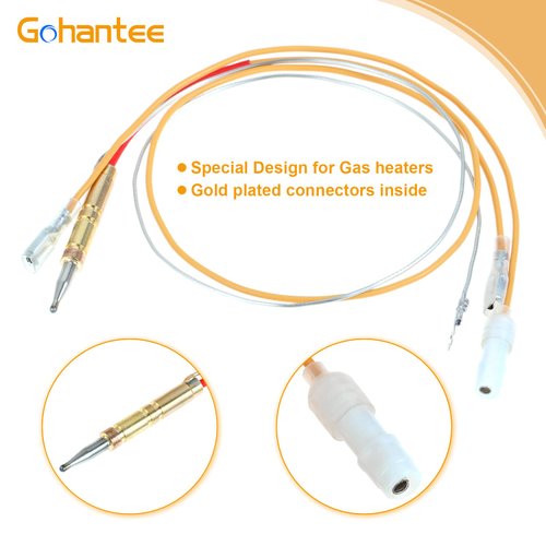 Gohantee 20" Propane Portable Tank Top Heater Thermocoupler 2304885 Universal Safety Assembly Compatible with Mr Heater Dura Heat COSTWAY Remington ProCom and More