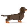 JEKCA Dachshund 02S-M02 | Plastic Building Blocks | Age 14+