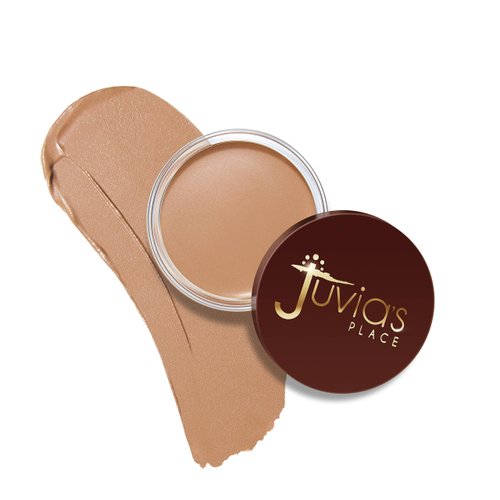 Juvia's Place Bronzed Cream Bronzer Buttercream - Creamy Bronzing Makeup Beauty Glow Sun Kissed Cheek Matte Shimmer Contour Long Lasting Finish Pigmented Bronze Light Buildable Blendable