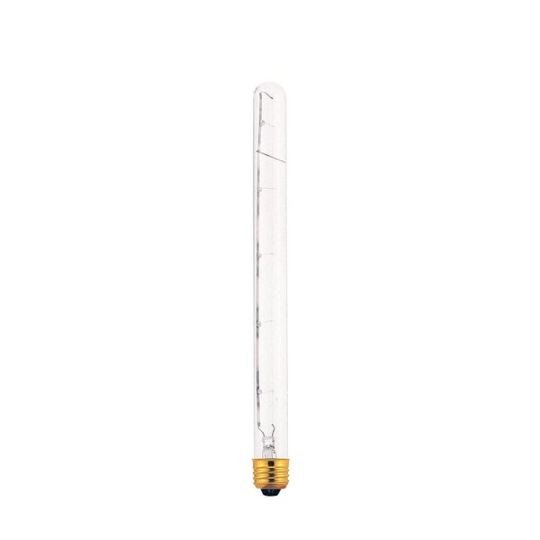 Bulbrite Incandescent T8 705140 Light Bulb, 1 Count (Pack of 1), Clear