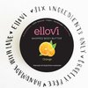 Ellovi All-Natural Luxuriously Whipped Body Butter - Orange - Pure Enough to Eat - Made With Just 6 Vegan Ingredients - 100% Plant-Based Moisturizer For Naturally Healthy Skin (0.57 fl. oz/16.8ml)