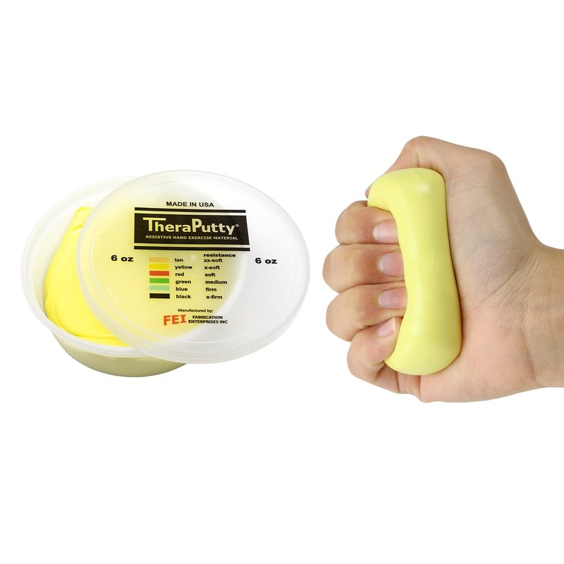 CanDo Theraputty Plus Hand Exercise Putty for Rehabilitation, Exercises ...