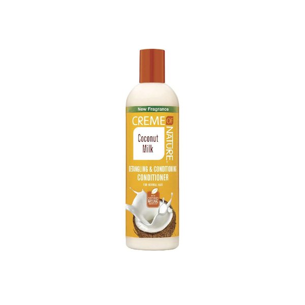 Creme of Nature Conditioner With Coconut Milk, Detangling And Conditioning Formula For Normal Hair, 12 Fl Oz (Pack of 1)