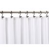 Black Shower Curtain Hooks, Rust Proof Shower Curtain Rings for Bathroom, CHICTIE Modern Metal Decorative Shower Hooks Hangers for Shower Curtain Rod, Square T Bar Shape Set of 12