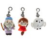 Plush Harry Potter Keychains Set – 3 Washable, Polyester Figures Including Dumbledore, Harry & Hedwig – Harry Potter Gifts, Accessories, Collectibles, Party Favors, Merch by PMI, 4.5 in.