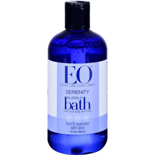 EO Products Bubble Bath Serenity French Lavender with Aloe - 12 fl oz