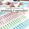 Planner Stickers - Set of Over 1,000 Planner Stickers - 20 Sheets of Colorful Stickers - Busy Bee Planners