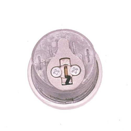 McAvory Storefront Door Commercial Mortise Lock Cylinder & Thumbturn, Adams Rite Style Cam, in Aluminum (1 Set)