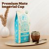MATEROS Premium Yerba Mate Cup - Elegant, Functional & Durable Design - Eco-Friendly & Stylish Mate Cup Suitable for Smooth Drinking Experience - Ceramic Imperial (11 ounces)