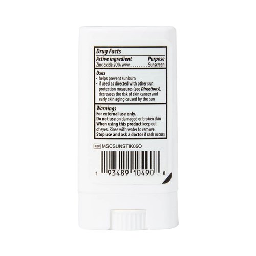 Medline Remedy Mineral Sunscreen Stick, 0.5 oz