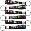 Junkin Football Party Favors Football Silicone Keychains Gift Football Game Accessories Football Party Supplies(12 Pieces)
